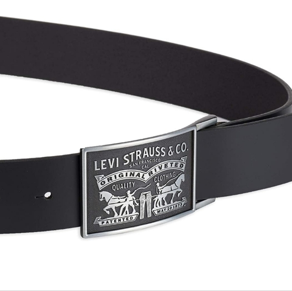 New Levis Levi Strauss leather belt & belt buckle avail.Please ask if size a… - Picture 2 of 6